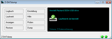 Z-DATdump - Software Software Bandsicherung