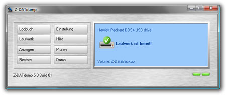 Z-DATdump - Software Software Bandsicherung