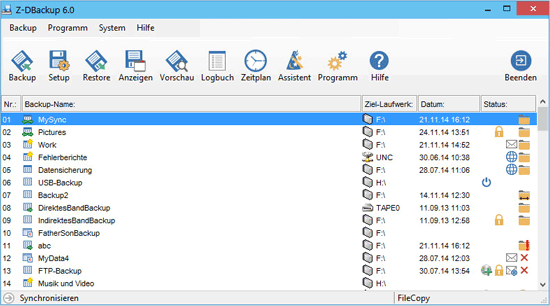Z-DBackup Windows 11 download