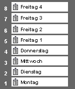 Wochensicherung