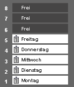 Wochensicherung