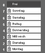 Wochensicherung
