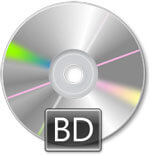 Backup auf DVD / Blu-Ray Blu-Ray Icon