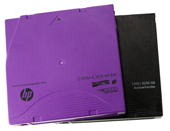 Backup auf Band LTO Tapes