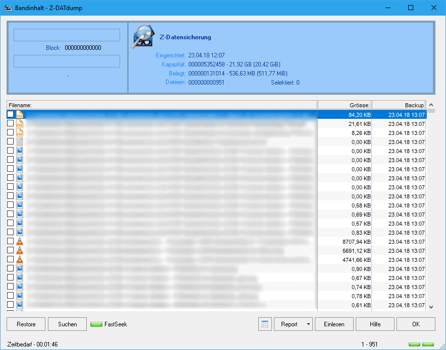 Tape Backup Software Tape Explorer
