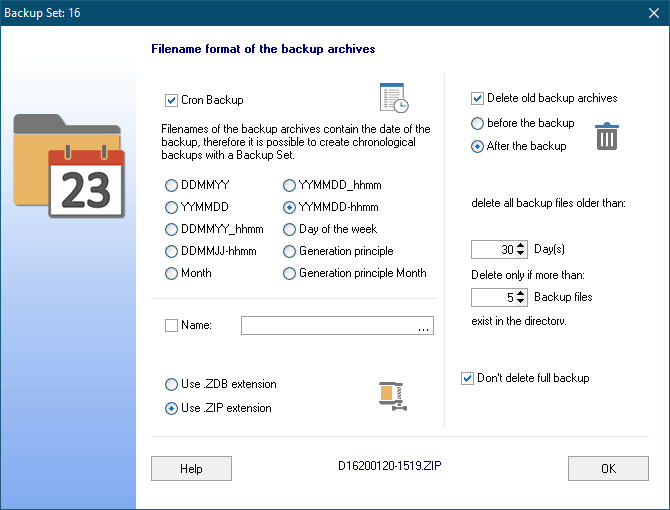 Backup Version Management Backup Version Management