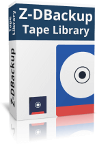 Server Backup Z-DBackup Server Tape Library Boxshot